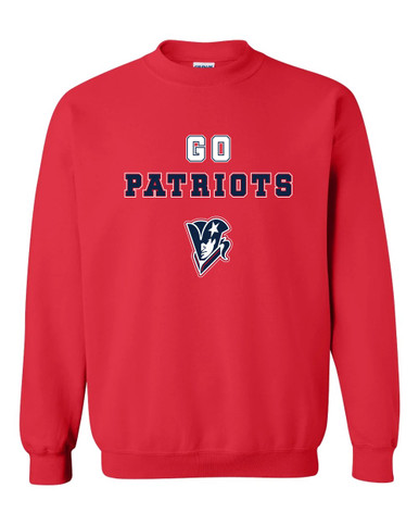 Beckman Patriots Go Team Men's Sweatshirt