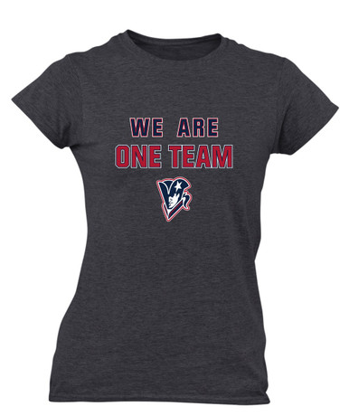 Beckman Patriots We Are One Team Women's SS T-Shirt