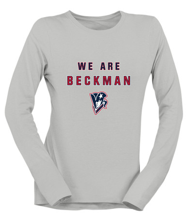 Beckman Patriots We Are Women's Premium LS T-Shirt
