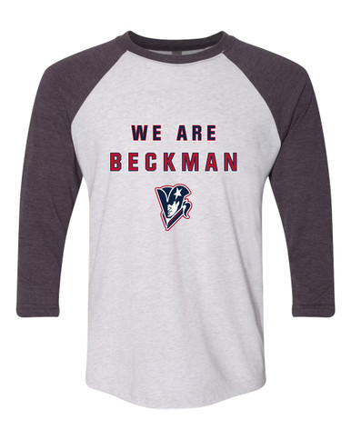 Beckman Patriots We Are Men's Baseball T-Shirt