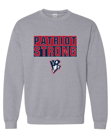 Beckman Patriots Strong #1 Men's Sweatshirt