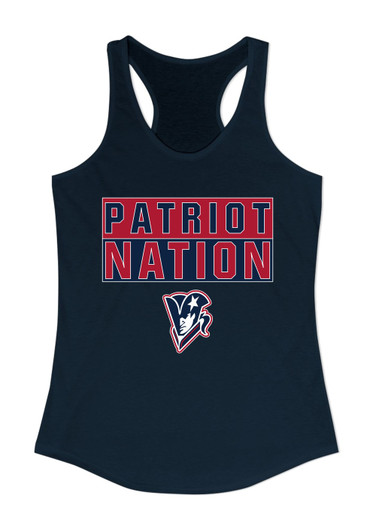 Beckman Patriots Nation #1 Women's Tank Top
