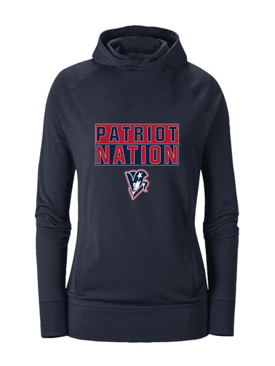 Beckman Patriots Nation #1 Women's Hoodie