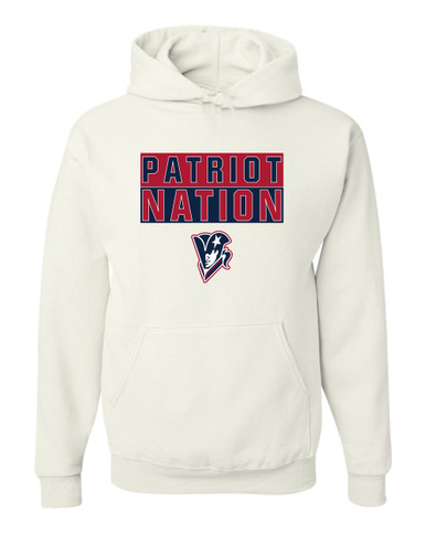Beckman Patriots Nation #1 Men's Premium Hoodie