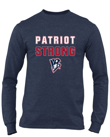 Beckman Patriots Strong #2 Men's Premium LS T-Shirt