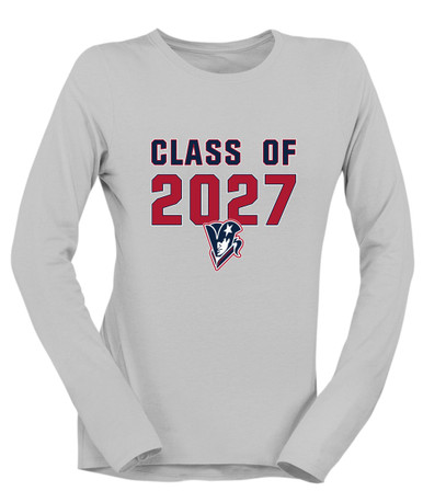 Beckman Patriots Class of 2027 Women's LS T-Shirt