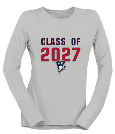 Beckman Patriots Class of 2027 Women's Premium LS T-Shirt