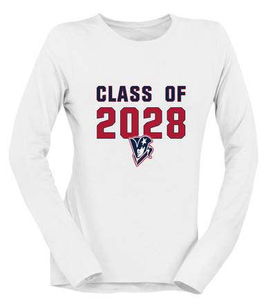 Beckman Patriots Class of 2028 Women's Premium LS T-Shirt