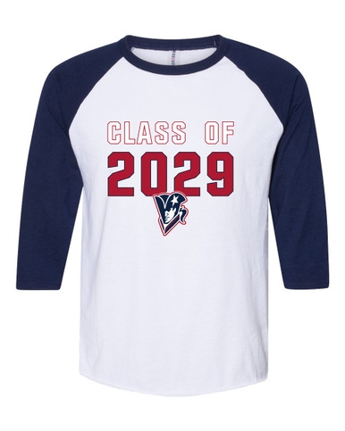 Beckman Patriots Class of 2029 Women's Baseball T-Shirt
