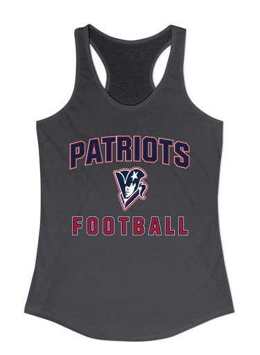 Beckman Patriots Football #1 Women's Tank Top