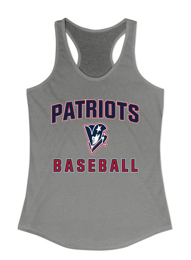 Beckman Patriots Baseball #1 Women's Tank Top
