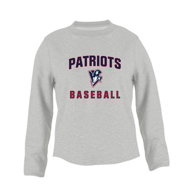 Beckman Patriots Baseball #1 Women's Sweatshirt