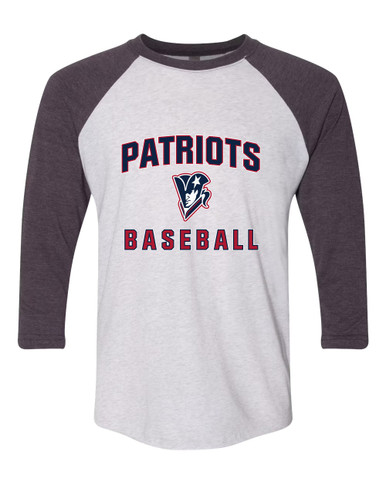 Beckman Patriots Baseball #1 Men's Baseball T-Shirt