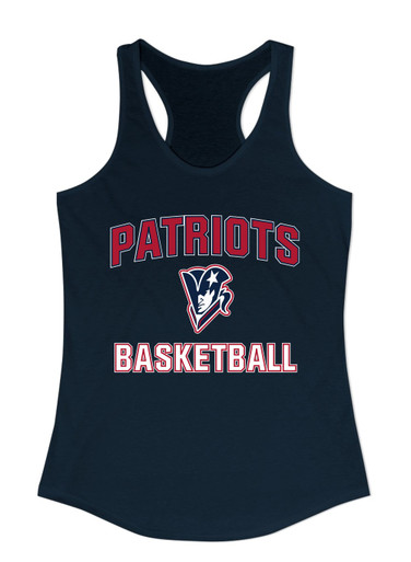 Beckman Patriots Basketball #1 Women's Tank Top