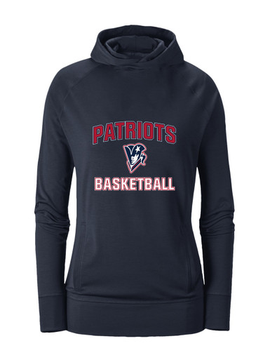 Beckman Patriots Basketball #1 Women's Hoodie