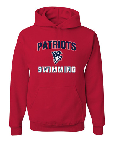 Beckman Patriots Swimming Men's Premium Hoodie