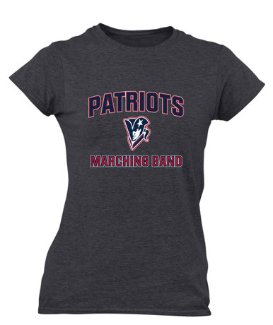 Beckman Patriots Marching Band Women's Premium SS T-Shirt