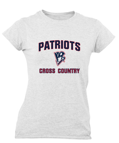Beckman Patriots Cross Country Women's Premium SS T-Shirt