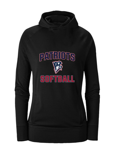 Beckman Patriots Softball #1 Women's Hoodie
