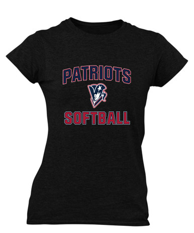 Beckman Patriots Softball #1 Women's SS T-Shirt