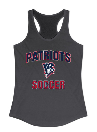 Beckman Patriots Soccer #1 Women's Tank Top