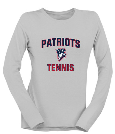 Beckman Patriots Tennis Women's LS T-Shirt