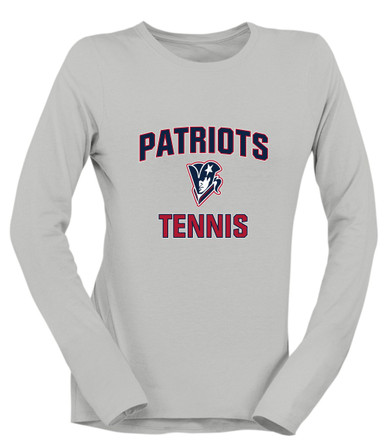 Beckman Patriots Tennis Women's Premium LS T-Shirt
