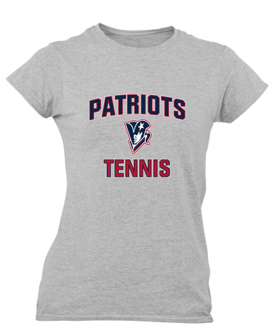 Beckman Patriots Tennis Women's Premium SS T-Shirt