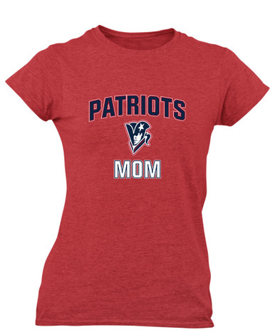 Beckman Patriots Mom Women's Premium SS T-Shirt