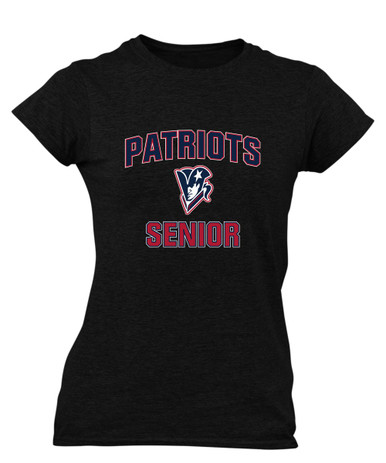 Beckman Patriots Senior #1 Women's Premium SS T-Shirt