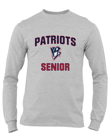 Beckman Patriots Senior #1 Men's Premium LS T-Shirt