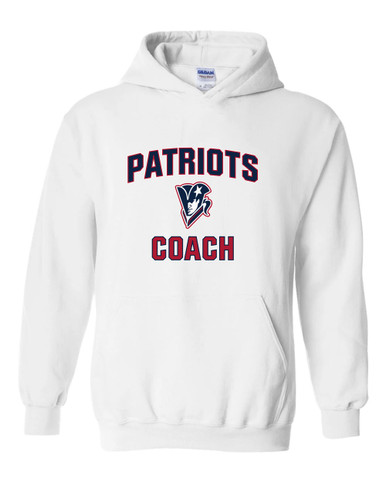 Beckman Patriots Coach Men's Hoodie