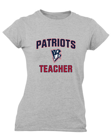 Beckman Patriots Teacher Women's SS T-Shirt