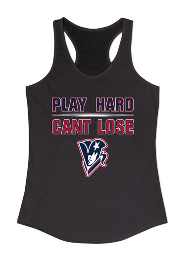 Beckman Patriots Play Hard, Can't Lose Women's Tank Top