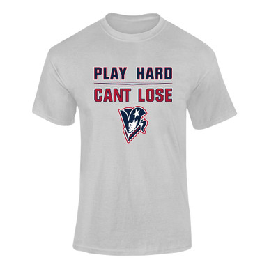Beckman Patriots Play Hard, Can't Lose Men's SS T-Shirt