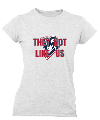Beckman Patriots They Not Like Us #2 Women's Premium SS T-Shirt