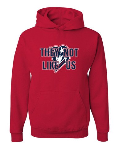 Beckman Patriots They Not Like Us #2 Men's Premium Hoodie