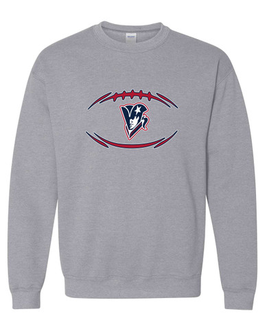 Beckman Patriots Football #3 Men's Sweatshirt