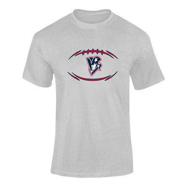 Beckman Patriots Football #3 Men's Premium SS T-Shirt