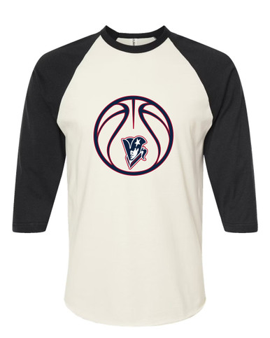 Beckman Patriots Basketball #2 Men's Baseball T-Shirt