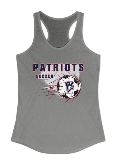 Beckman Patriots Soccer #2 Women's Tank Top