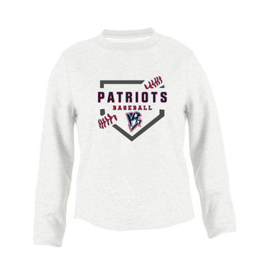 Beckman Patriots Baseball #2 Women's Sweatshirt