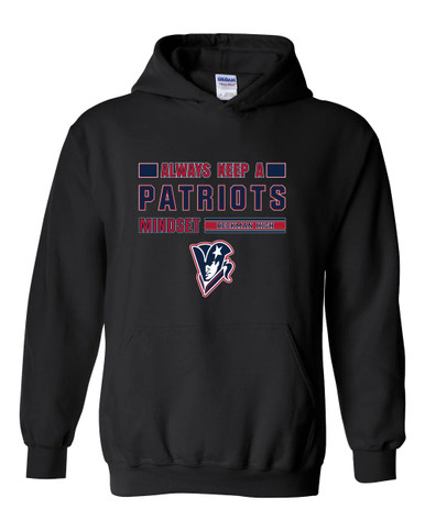 Beckman Patriots Mindset Men's Hoodie