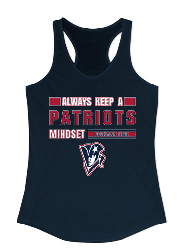 Beckman Patriots Mindset Women's Tank Top