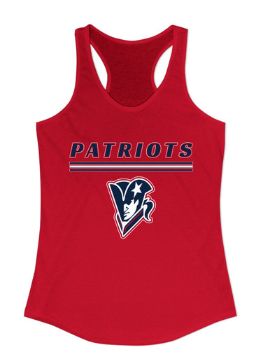Beckman Patriots Mascot #8 Women's Tank Top