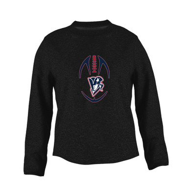 Beckman Patriots Football #4 Women's Sweatshirt