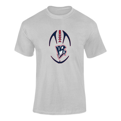 Beckman Patriots Football #4 Men's SS T-Shirt