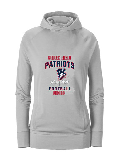 Beckman Patriots Football #6 Women's Hoodie