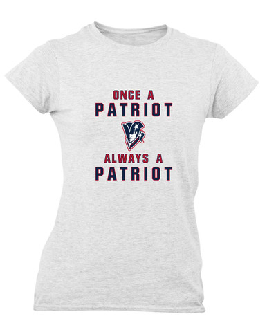 Beckman Patriots Once A Women's SS T-Shirt