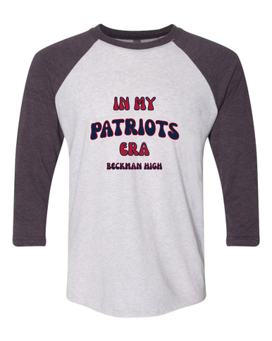 Beckman Patriots Era #2 Men's Baseball T-Shirt